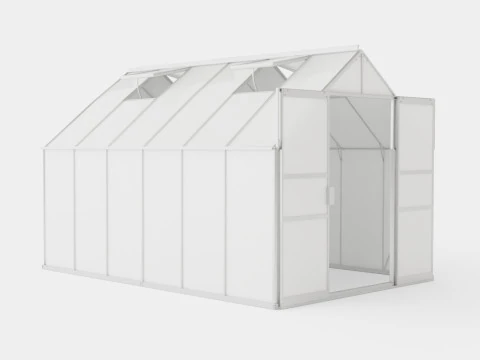 Estufa Urano 9900 Vidro ALU Modelo 3D