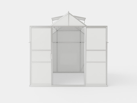 Greenhouse Uranus 9900 Glass ALU Modelo 3D