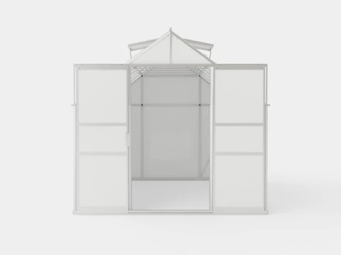 Greenhouse Uranus 9900 Glass ALU 3D Model