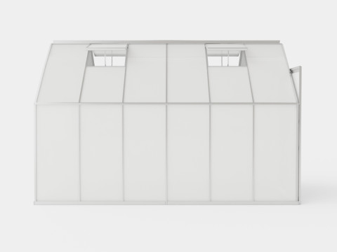 Greenhouse Uranus 9900 Glass ALU Modelo 3D