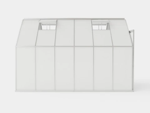 Greenhouse Uranus 9900 Glass ALU 3D Model
