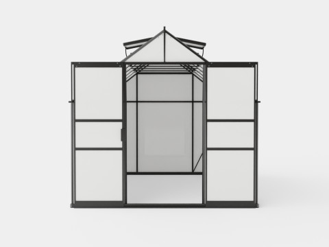 Greenhouse Uranus 9900 Glass Black Modèle 3D
