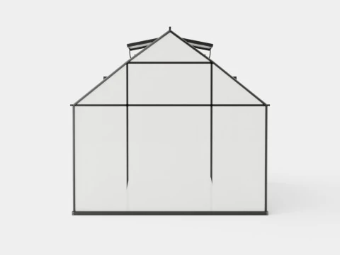 Greenhouse Uranus 9900 Glass Black 3D Model