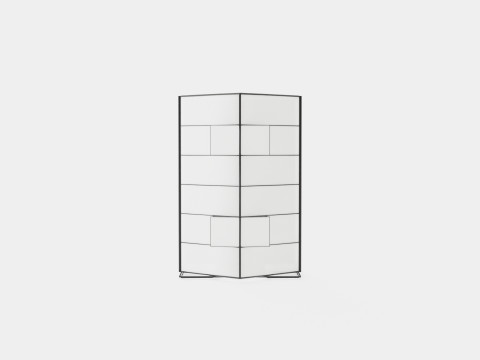 Greenhouse Uranus 9900 Glass Black Modèle 3D