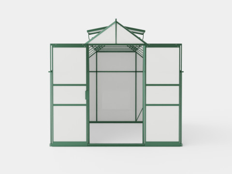 Greenhouse Uranus 9900 Glass Green Model 3D