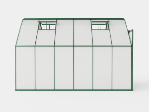 Greenhouse Uranus 9900 Glass Green Model 3D