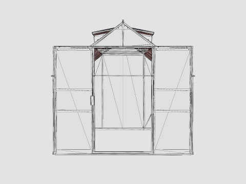 Greenhouse Uranus 9900 Poly ALU 3D Model