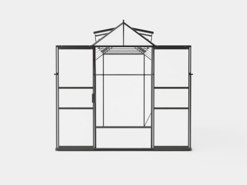 Greenhouse Uranus 9900 Poly Black 3D Model