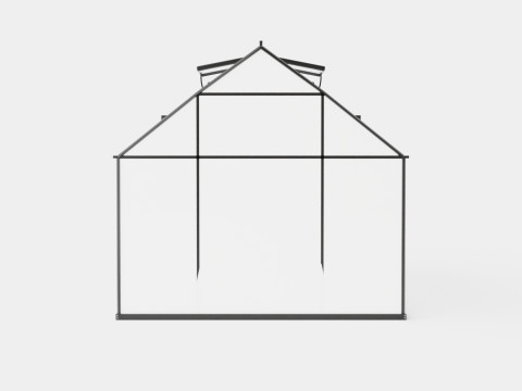 Greenhouse Uranus 9900 Poly Black 3D Model