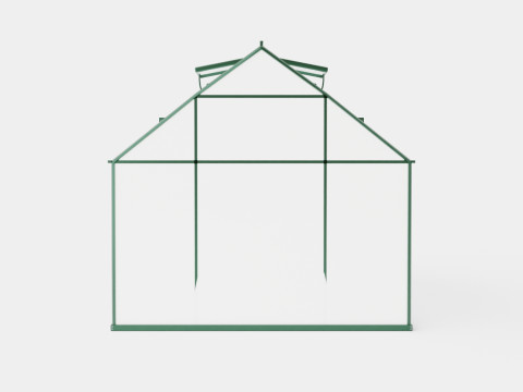 Greenhouse Uranus 9900 Poly Green 3D Model
