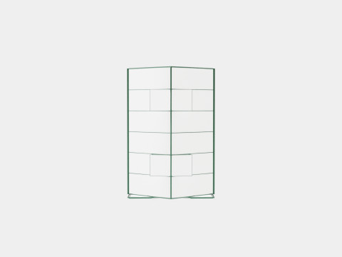 Greenhouse Uranus 9900 Poly Green 3D Model
