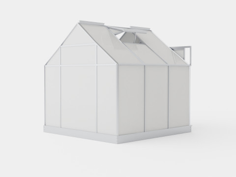 Greenhouse Venus 3800 Glass ALU Modello 3D
