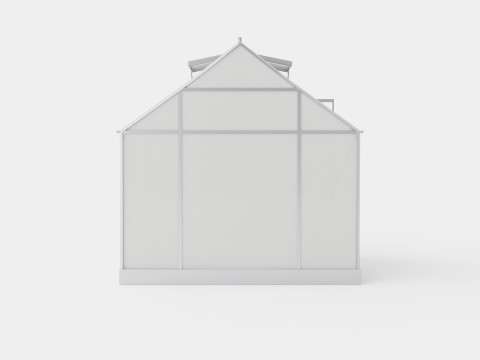 Greenhouse Venus 3800 Glass ALU Modello 3D