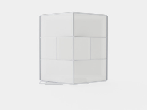 Greenhouse Venus 3800 Glass ALU Modello 3D