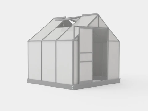 Estufa Venus 3800 Vidro Cinza Modelo 3D