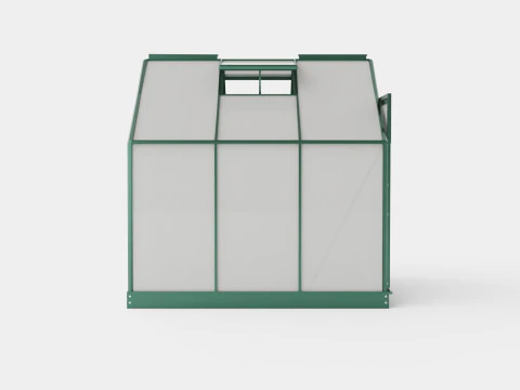 Greenhouse Venus 3800 Glass Green 3D Model
