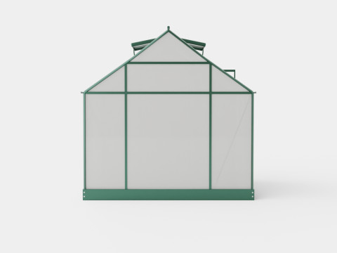 Greenhouse Venus 3800 Glass Green 3D 模型
