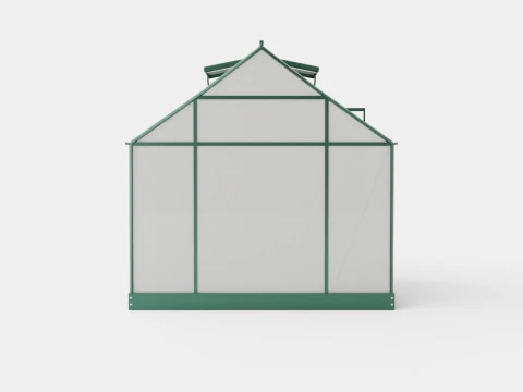 Greenhouse Venus 3800 Glass Green 3D Model