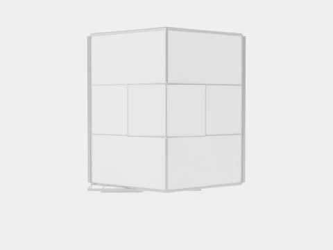 Greenhouse Venus 3800 Poly ALU 3D Model
