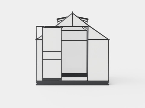 Greenhouse Venus 3800 Poly Black Model 3D