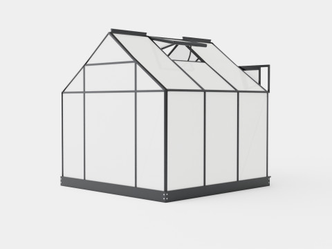 Greenhouse Venus 3800 Poly Black Model 3D