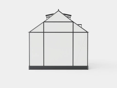Greenhouse Venus 3800 Poly Black 3D Model