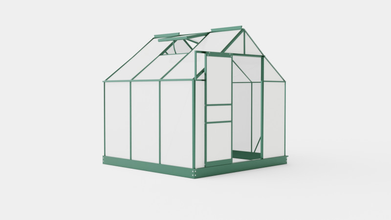 Greenhouse Venus 3800 Poly Green Modelo 3D .c4d .max .obj .3ds .fbx .stl .blend 