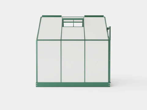 Rumah Kaca Venus 3800 Poli Hijau Model 3D