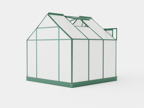 Greenhouse Venus 3800 Poly Green Modelo 3D