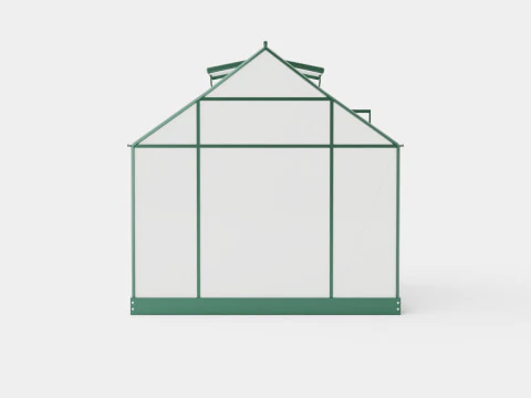 Rumah Kaca Venus 3800 Poli Hijau Model 3D