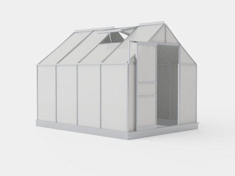 Greenhouse Venus 5000 Glass ALU 3D Model