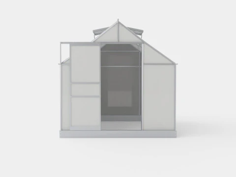 Greenhouse Venus 5000 Glass ALU 3D Model