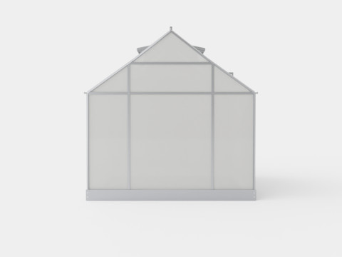 Greenhouse Venus 5000 Glass ALU 3D Model