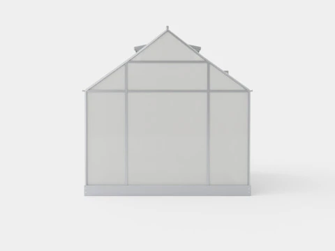 Greenhouse Venus 5000 Glass ALU 3D Model