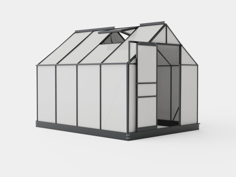 Greenhouse Venus 5000 Glass Black 3D Model