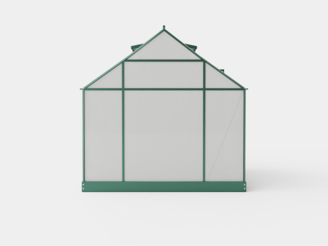 Greenhouse Venus 5000 Glass Green 3D Model