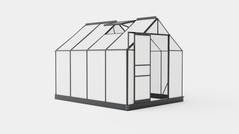Greenhouse Venus 5000 Poly Black 3D Модель .c4d .max .obj .3ds .fbx .stl .blend 