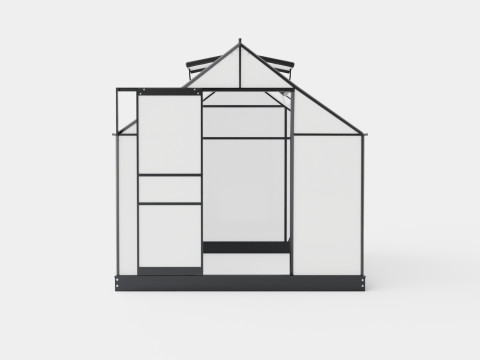 Greenhouse Venus 5000 Poly Black 3D Модель