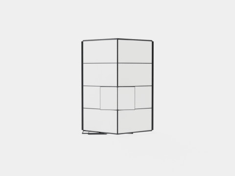 Greenhouse Venus 5000 Poly Black 3D Модель