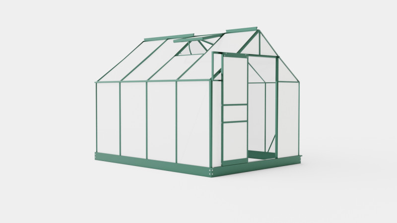 Greenhouse Venus 5000 Poly Green Model 3D .c4d .max .obj .3ds .fbx .stl .blend 