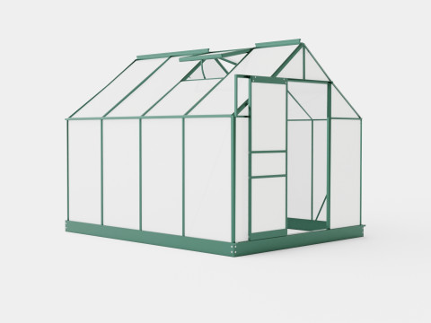 Greenhouse Venus 5000 Poly Green 3D Model