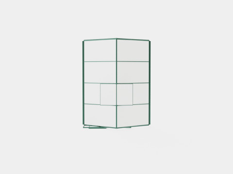 Greenhouse Venus 5000 Poly Green Model 3D