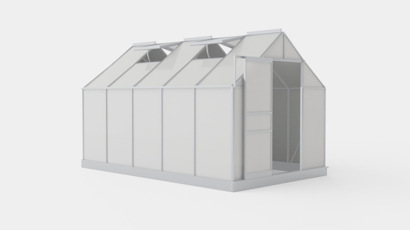 Greenhouse Venus 6200 Glass ALU Modelo 3D .c4d .max .obj .3ds .fbx .stl .blend 