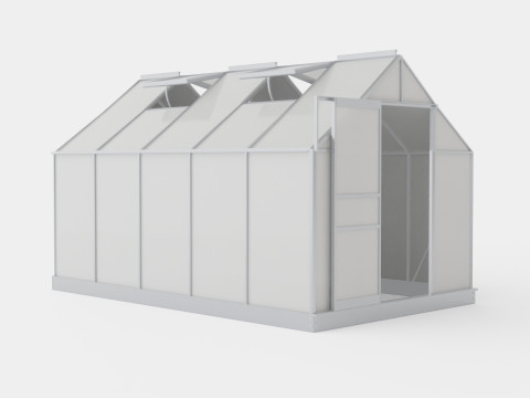 Greenhouse Venus 6200 Glass ALU 3D Model