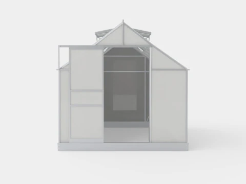 Greenhouse Venus 6200 Glass ALU 3D Model