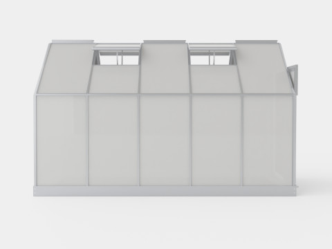 Greenhouse Venus 6200 Glass ALU Modelo 3D