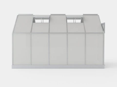 Greenhouse Venus 6200 Glass ALU 3D Model