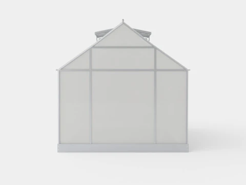 Greenhouse Venus 6200 Glass ALU 3D Model