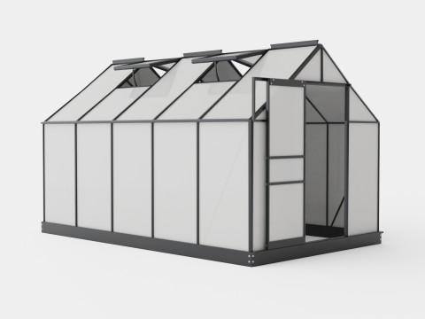 Greenhouse Venus 6200 Glass Black 3D Model