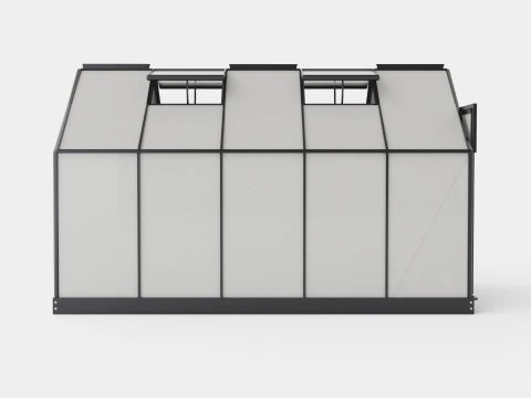Greenhouse Venus 6200 Glass Black 3D Model